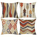 Axyaa Geometric Pattern Printed Pillowcase for Home Decoration