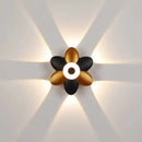 Axyaa Modern Lotus-Shaped LED Wall Lights for Stairs, Bedside, and Aisle Decor