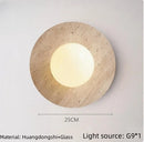 Axyaa Natural Stone LED Wall Lamp for Home Lighting Decor