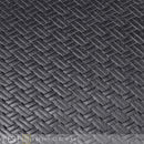 Axyaa Black Calfskin Emossed Pillow Cover for Luxury Model Room Decor.