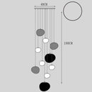 Axyaa Modern Ceiling Chandelier for Dining Room, Living Room Pendant Light Fixture