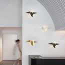 Axyaa LED Bird Wall Lamp for Decor and Lighting in Various Rooms