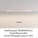 Axyaa LED Strip Ceiling Lights for Modern Living Room Kitchen Office Corridor Lighting