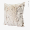Axyaa Nordic Fur Luxury Pillowcase for Modern Living, 50x50cm & 45x45cm