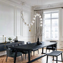 Axyaa Modern Chandelier Pendant Lamp for Dining Room Lighting