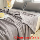 Axyaa Silk Summer Quilt - Cool & Machine Washable Thin Quilt