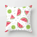 Axyaa Fruit Cushion Cover Collection: Avocado Orange Strawberry Print Party Decor