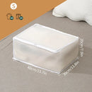 Axyaa Quilt Clothes Storage Bag Waterproof Organizer Underbed Zipper Luggage Cabinet