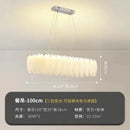 Axyaa Luxury Feather Glass Chandelier in Gold Finish - Elegant and Modern Lighting Solution