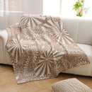 Axyaa Nordic Winter Fleece Sofa Blanket - Thick & Warm Bedside Flag