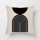 Axyaa Abstract Pattern Cushion Cover - 45*45cm Polyester Pillowcase