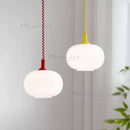 Axyaa Glass Pendant Lamp Minimalist Hanging Chandeliers Living Room Kitchen Bedroom