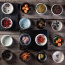 Axyaa Ceramic Seasoning Dish Set for Molecular Cuisine Tableware