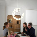 Axyaa Sphere Moon Pendant Chandelier for Modern Decor Lighting