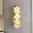 Axyaa Marble LED Wall Sconce - Minimalist Lighting Fixture for Home Decor