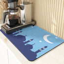 Axyaa Silicone Placemat Dish Table Mats Architecture Printing