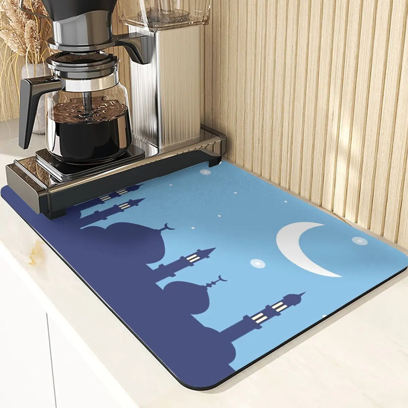 Axyaa Silicone Placemat Dish Table Mats Architecture Printing