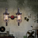 Axyaa Industrial Retro Iron Pipe Wall Lamp for Dining, Cafe, Bar Decor