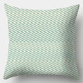Axyaa Geometric Texture Cushion Cover 45x45cm Polyester Decorative Pillow Cover