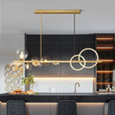 Axyaa Modern Stair Chandelier for Stylish Interior Lighting in Living Room