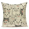 Axyaa Cartoon Pillow Cover: Cute Print Pillow Cover for Home, Bedroom, & Car