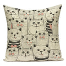 Axyaa Cartoon Pillow Cover: Cute Print Pillow Cover for Home, Bedroom, & Car