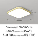 Axyaa Modern LED Ceiling Lamp 5 Colors for Living Room Bedroom Lighting
