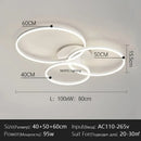 Axyaa LED Ceiling Light: Modern Minimalist, Light Luxury, Creative Circle Design for Home