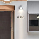 Axyaa Aluminum Spot Wall Lamp Silver Electroplating Sconce Light LED Store Decoration
