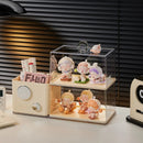 Axyaa Dustproof Action Figures Display Cabinet & Storage Stand