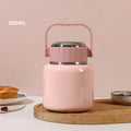 Axyaa Stainless Steel Vacuum Flask Stew Beaker, Large Capacity Insulated Lunch Box