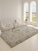 Axyaa Plush Fluffy Modern Bedroom Rug Large Living Room Decor Soft Washable Carpet