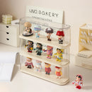 Axyaa Acrylic Showcase Action Figures Display Case Mini Toy Storage Cabinet