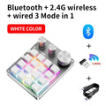 Axyaa Mechanical Keyboard with Knob Volume Button, 3 Modes & Macro Gaming