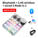 Axyaa Mechanical Keyboard with Knob Volume Button, 3 Modes & Macro Gaming