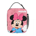 Axyaa Minnie Mouse Lunch Bag: Insulated Food Storage Cooler Box for Picnic