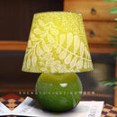 Axyaa Retro Ceramic Desk Lamp - Energy-saving LED Decorative Bedside Light