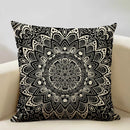 Axyaa Hamsa Cushion Cover, Mandala Sofa Pillow Case, 45x45cm