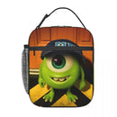 Axyaa Monsters Mike And Sullivan Lunch Bag - Thermal Insulated Cooler Box for School
