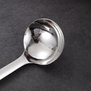 Axyaa Stainless Steel Ramen Soup Ladle Long Handle Cutlery Kitchen Utensil