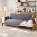 Axyaa Waterproof Sofa Cover for Pets & Kids Non-Slip Couch Slipcovers Gray