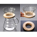Axya Glass Coffee Pot Filter Brewer Cloud Kettle Teapot