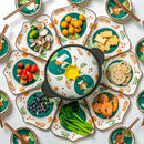 Axya™ Japanese Cartoon Tableware Set: Bowl, Chopsticks, Spoon, Plates - Creative Dinnerware Utensils