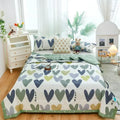 Axyaa Cotton Double Quilts: Cartoon Spring Summer Design, Soft & Comfortable, Adult Child Sizes