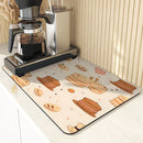 Axyaa Watercolor Cake Cookies Drying Mat for Kitchen Counter Tableware