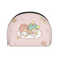 Axyaa Little Twin Stars Coin Purse Wallet for Girls - Fashionable Portable ID Card Storage Bag