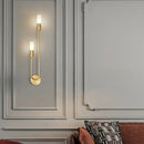 Axyaa Nordic Luxury LED Wall Sconce for Home Hotel Living Room Bedroom Stairs