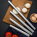 Axya 304 Stainless Steel Rolling Pin for Baking, Dumpling, Noodle & Cake Decorating