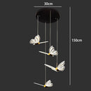Axyaa Nordic Chandeliers for Dining Room Pendant Lights Ceiling Hanging Lamps