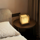 Axyaa Glass Bedside Table Lamp Modern Designer LED Light